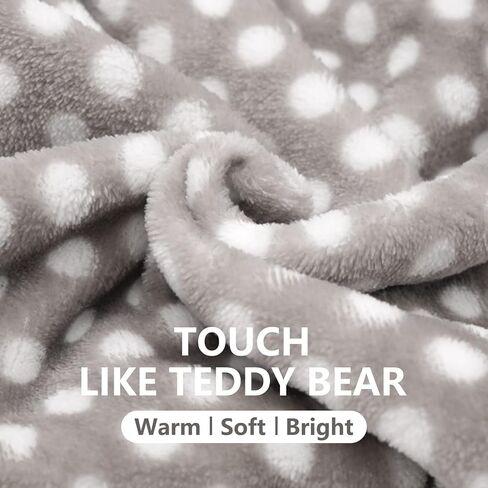 KYEESE Dog Pajamas Polka Dot Soft Material Stretchable Jumpsuit 4 Legs Dogs Pjs Onesie Soft Velvet in Kuwait