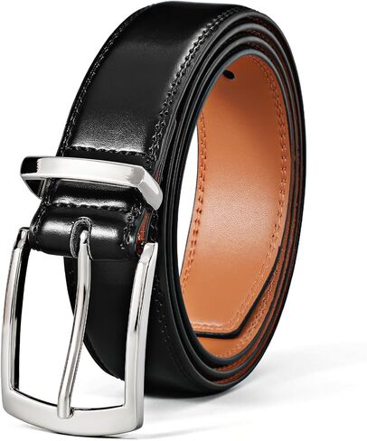حزام فستان رجالي من BELTROAD أحزمة جلدية للرجال جينز عمل كاجوال للجولف للرجال حزام جلد كلاسيكي هدايا عيد الميلاد in Kuwait