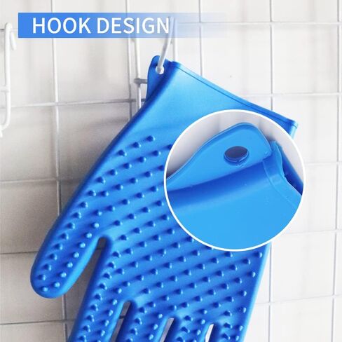 Ｗindhunt Pet Grooming Glove,Cat Bathing Supplies,Dog Brush for Shedding,Silicone Dog Hair Remover,1 Pack in Kuwait