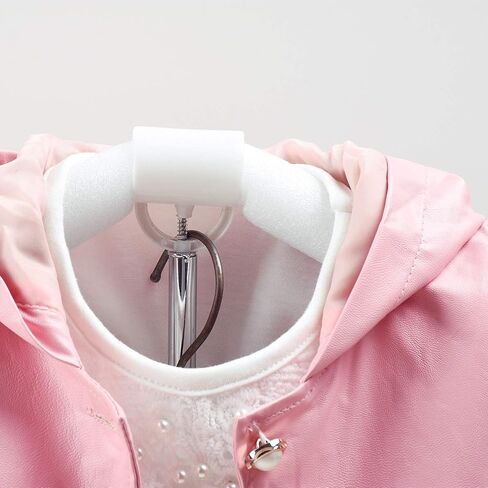 Peacolate 6M-4Y Baby Little Girls 3pcs Outfits Leather Hoodie Jacket Lace T-Shirt Denim Jeans in Kuwait