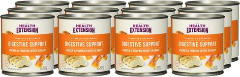 Health Extension Wet Dog Food Geo Carolina Skillet Pork Recipe (12.5Oz) | All Life Stages | Added Vitamins & Minerals | for Sensitive Stomachs | Non GMO in Saudi Arabia