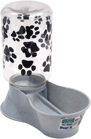 Lixit Reversable Water or Dry Food Feeders for Cats and Dogs (Small, Granite) in Kuwait