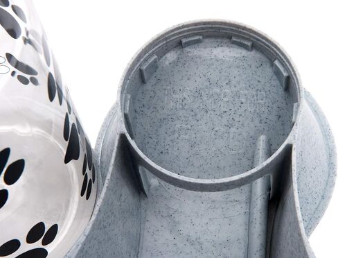 Lixit Reversable Water or Dry Food Feeders for Cats and Dogs (Small, Granite) in Kuwait