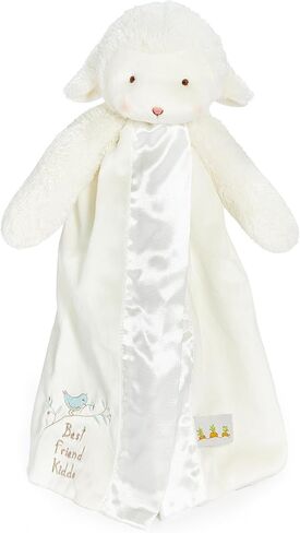بطانية Bunnies By The Bay "Bloom Bunny" Buddy - بطانية أمان للأرنب المحشو والطفل مقاس 16 بوصة - قطيفة فائقة النعومة مع بطانة من الساتان in Kuwait