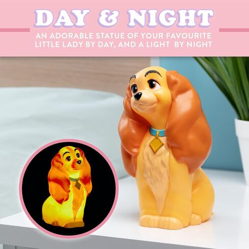 Paladone Lady and The Tramp Light | Disney Home Décor | Officially Licensed Merchandise in Saudi Arabia