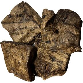 123 Treats Beef Lung Dog Tips Treat - All Natural Premium Jerky Chews for Your Dog (Beef Treats - Made in USA) 8 oz