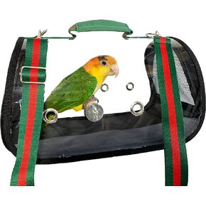 حامل طيور من بيردز لوف أخضر شفاف، مقاس صغير in Kuwait