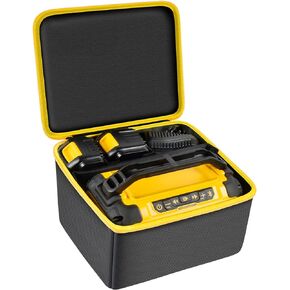 حقيبة تانمكين متوافقة مع مكبر الصوت ديوالت 20 فولت ماكس DCR010، حقيبة تخزين منظم حمل لأدوات ديوالت، حزمة البطارية والشاحن (صندوق فقط) in Kuwait