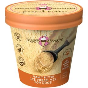 Puppy Scoops Ice Cream Mix for Dogs: Maple Bacon - Add Water and Freeze at Home!, 4.65 oz Made in USA