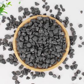 WHANLEY L&Q 10 LB Matte Gravel,Natural Black River Rocks(0.4~0.8 Inches) Black Gravel,Black Fish Tank Gravel,Pea Gravel,Vase Filling Stone,Rocks,Decorative Stones,Black Aquarium Gravel,Small Rocks in Kuwait