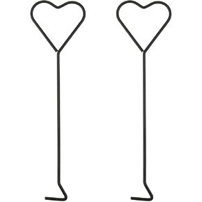 Fengxiaomin 2 قطعة من فتيل الشموع من الفولاذ المقاوم للصدأ غطاسات الفتيل لوضع فتيل الفتيل أدوات خطاف الشموع، أسود in Kuwait