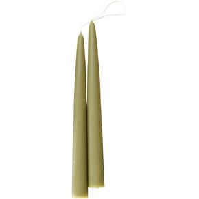 Root Candles Scented Hand-Dipped Taper 9-Inch Dinner Candles, 2-Count, Bayberry