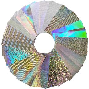 24 ورقة من ملصقات طُعم الصيد من بومبيت، ملصقات طُعم هولوغرافية لاصقة، ملصقات قشور سمك لاصقة، شرائط طُعم صيد السمك ذاتية الصنع in Kuwait