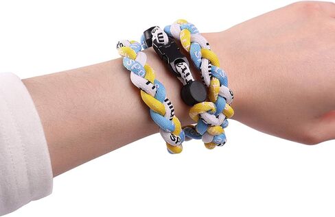 قلادة مابوف بيوتي 22 بوصة 3 حبال رياضية من النايلون المضفر بثلاثة ألوان in Kuwait