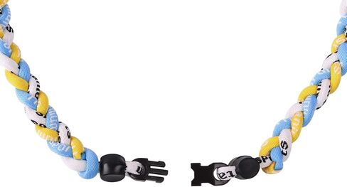 قلادة مابوف بيوتي 22 بوصة 3 حبال رياضية من النايلون المضفر بثلاثة ألوان in Kuwait