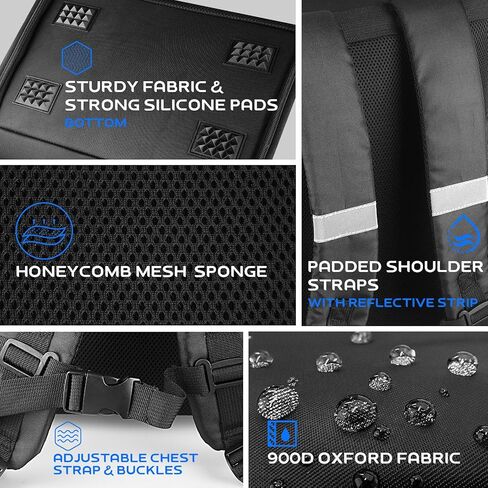 XMUXI Comfortable Pet Backpack for Carrying Cats Dogs up to 22lbs, Cat Carrier Backpack, Dog Backpack Carrier for Walking Biking Travel for Puppies Medium Cats Rabbits Small Animals in Kuwait