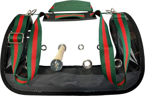 حامل طيور من بيردز لوف أخضر شفاف، مقاس صغير in Kuwait