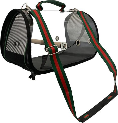 حامل طيور من بيردز لوف أخضر شفاف، مقاس صغير in Kuwait