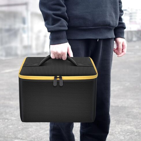 حقيبة تانمكين متوافقة مع مكبر الصوت ديوالت 20 فولت ماكس DCR010، حقيبة تخزين منظم حمل لأدوات ديوالت، حزمة البطارية والشاحن (صندوق فقط) in Kuwait