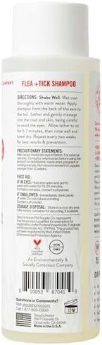 SKOUT'S HONOR: Flea + Tick Shampoo with Natural Cedarwood and Peppermint Essential Oils, 16 oz. in Saudi Arabia
