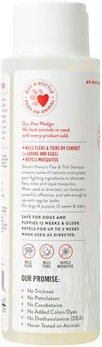 SKOUT'S HONOR: Flea + Tick Shampoo with Natural Cedarwood and Peppermint Essential Oils, 16 oz. in Saudi Arabia
