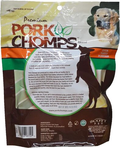 PORK CHOMPS 3" REAL CHICKEN RINGS 8CT in Saudi Arabia