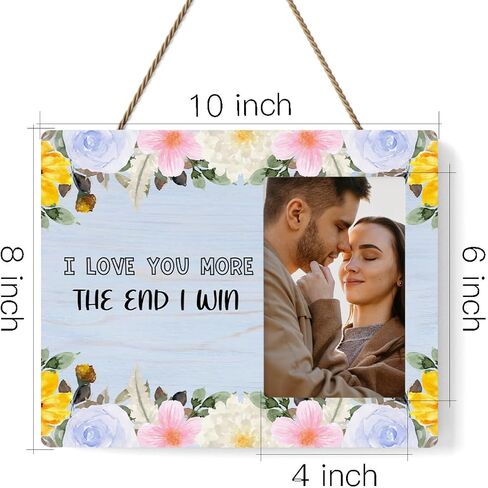 IAXIC Wall & Tabletop Frames-I Love You Gifts for Her Photo Frame Romantic Gifts for in Kuwait