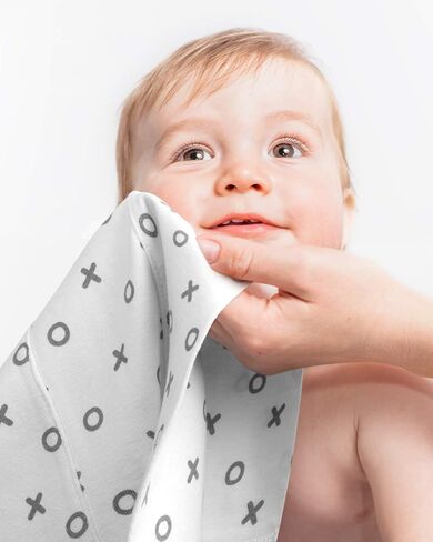 ملابس التجشؤ للأطفال الأولاد والبنات من بيبي باي - عبوة من 5 قطع من قماش التجشؤ القطني فائق الامتصاص - قطع قماش للتجشؤ بالحليب - ملابس تجشؤ للأطفال للجنسين - مجموعة قماش للتجشؤ in Kuwait