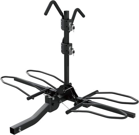 MARVOWARE 2'' Hitch Bike Rack for Cars, 2-Bike Electric Bike eBike Carrier for Standard, Fat Tire Bicycles, 160 lbs Capacity with Smart Tilting (Black) in Saudi Arabia