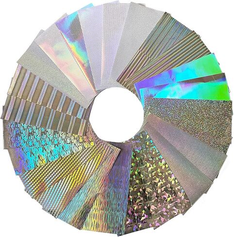 24 ورقة من ملصقات طُعم الصيد من بومبيت، ملصقات طُعم هولوغرافية لاصقة، ملصقات قشور سمك لاصقة، شرائط طُعم صيد السمك ذاتية الصنع in Kuwait