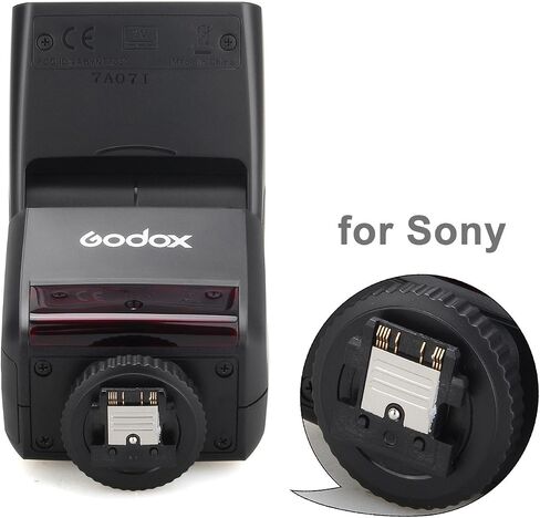 Godox TT350S Speedlite Flash for Sony Camera, 2.4G HSS 1/8000s TTL GN36 Wireless Speedlite Flash for Sony Mirrorless DSLR A7II A7RII A7III A7SII A6000 A6500 A6400 A6300 in Saudi Arabia