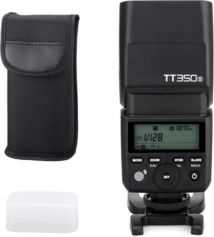 Godox TT350S Speedlite Flash for Sony Camera, 2.4G HSS 1/8000s TTL GN36 Wireless Speedlite Flash for Sony Mirrorless DSLR A7II A7RII A7III A7SII A6000 A6500 A6400 A6300 in Saudi Arabia