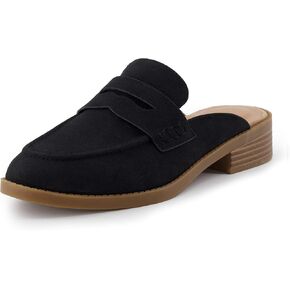 CUSHIONAIRE Women's Prescott Slip On Mule +Memory Foam, Wide Widths Available