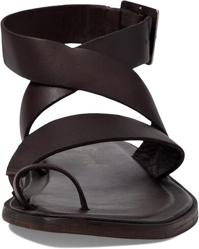 Free People Romeo Wrap Sandal Chocolate EU 38.5 (US Women's 8.5) M in Saudi Arabia