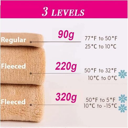 ZAZHANG Flawless Legs Fake Translucent Warm Fleece Pantyhose Women Warm Fleece Lined Slim Stretchy Leggings Pant (US, Alpha, Medium, Regular, Regular, Black) in Saudi Arabia