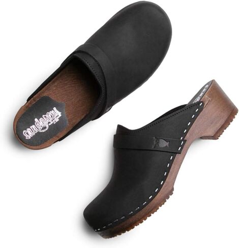 Sandgrens Swedish Handmade Wooden Clog Mule | Tokyo in Saudi Arabia