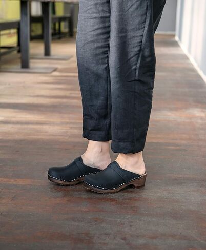 Sandgrens Swedish Handmade Wooden Clog Mule | Tokyo in Saudi Arabia