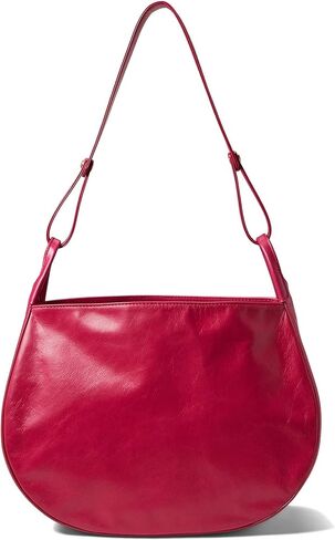 HOBO Arla Shoulder Bag for Women - Leather Construction with Magnetic Disc Closure, and Adjustable Crossbody Strap in Saudi Arabia