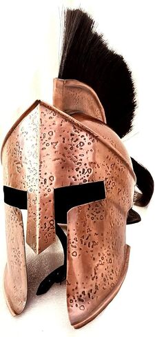 ALADEAN Spartan King Leonidas Helmet - 300 Movie Medieval Armour Helmet | Metal Prop of Roman Warrior Halloween Greek Party Costume in Saudi Arabia