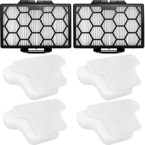 Replacement Filters Compatible with Shark Pet Canister CZ350, CZ351, CZ2001, Replace Parts XHPCZ350, XFFKCZ350 (2 Foam Filters, 2 Felt Filters, 2 HEPA Filters) in Kuwait