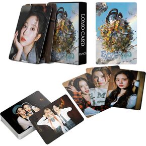 FOURBOM 55Pcs NMIXX Photocard NMIXX expérgo LOMO Cards Expérgo Photocard NMIXX expérgo Album Cards Expérgo Postcards KPOP NMIXX Photocard Gift for Fans Daughter NMIXX Album Cards NMIXX Merch in Saudi Arabia