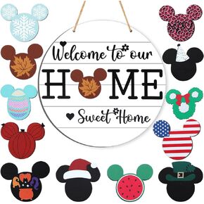 لافتة ترحيب BDUSXYZ، لافتة باب أمامية موسمية لديكور حائط المزرعة، شماعة باب للمنزل المسكون (برتقالي) in Kuwait