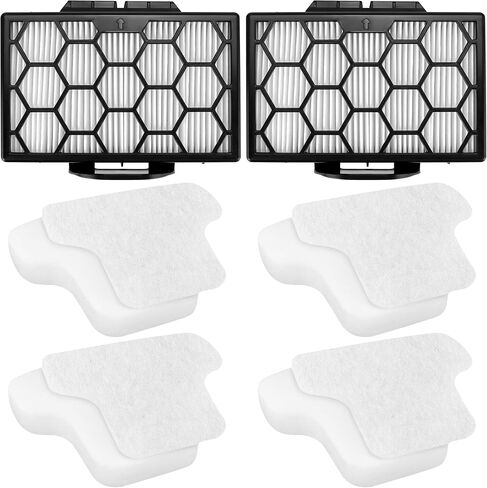 Replacement Filters Compatible with Shark Pet Canister CZ350, CZ351, CZ2001, Replace Parts XHPCZ350, XFFKCZ350 (2 Foam Filters, 2 Felt Filters, 2 HEPA Filters) in Kuwait