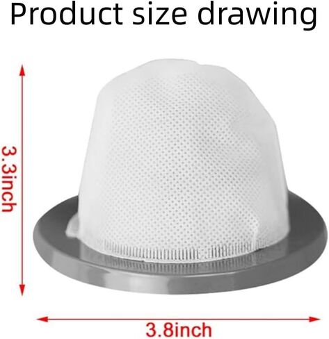 فلتر بديل للمكنسة الكهربائية 2033 متوافق مع مكنسة بيسيل خفيفة الوزن بدون كيس 20331 20333 20334 20336 20339 2033M قطعة بديلة # 1611508 in Kuwait