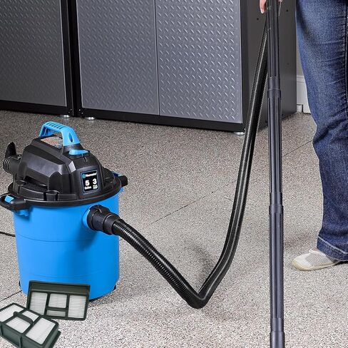 مرشح عادم مادة Khotilong VF408 HEPA مناسب لجزء Vacmaster # VFHF، متوافق مع الطراز VF408,2 PACK. in Kuwait