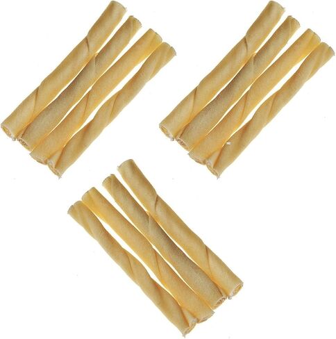 (3 Pack) Tasman's Bison Twisters, Medium, 4 Twists each in Saudi Arabia