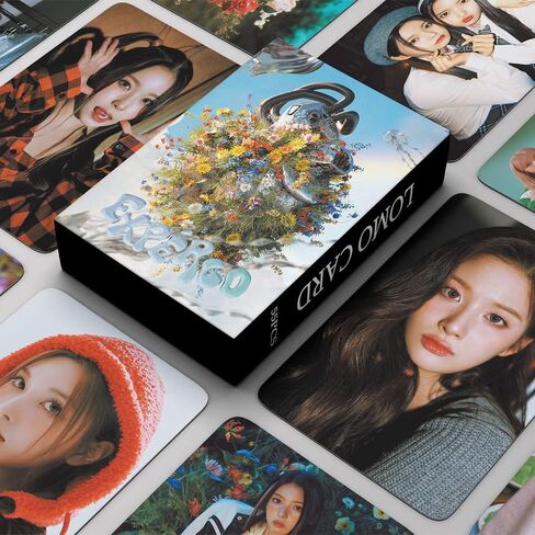 FOURBOM 55Pcs NMIXX Photocard NMIXX expérgo LOMO Cards Expérgo Photocard NMIXX expérgo Album Cards Expérgo Postcards KPOP NMIXX Photocard Gift for Fans Daughter NMIXX Album Cards NMIXX Merch in Saudi Arabia