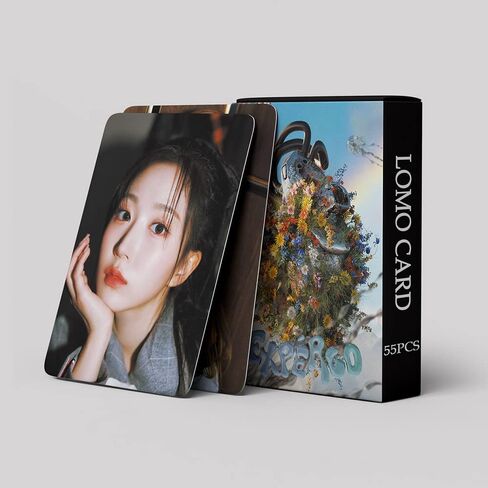 FOURBOM 55Pcs NMIXX Photocard NMIXX expérgo LOMO Cards Expérgo Photocard NMIXX expérgo Album Cards Expérgo Postcards KPOP NMIXX Photocard Gift for Fans Daughter NMIXX Album Cards NMIXX Merch in Saudi Arabia