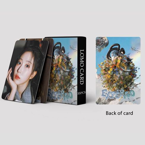 FOURBOM 55Pcs NMIXX Photocard NMIXX expérgo LOMO Cards Expérgo Photocard NMIXX expérgo Album Cards Expérgo Postcards KPOP NMIXX Photocard Gift for Fans Daughter NMIXX Album Cards NMIXX Merch in Saudi Arabia