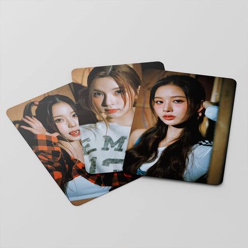 FOURBOM 55Pcs NMIXX Photocard NMIXX expérgo LOMO Cards Expérgo Photocard NMIXX expérgo Album Cards Expérgo Postcards KPOP NMIXX Photocard Gift for Fans Daughter NMIXX Album Cards NMIXX Merch in Saudi Arabia